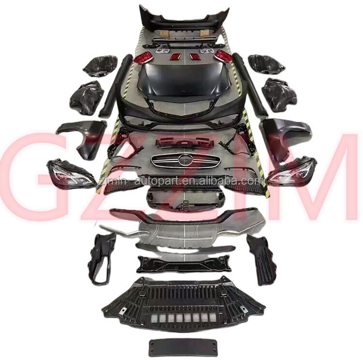 Mercedes-Benz W212 2010-2013 Upgrade To 2014 Front Rear Bumper Grille Hood Body Kits