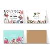 Buy cheap 250gsm 18*11*5cm Gloss Lamination Floral Paper Box For Clothes from wholesalers