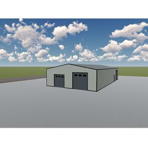 Wholesale Lightweight Steel Structure Shed Workshop , Industrial Prefabricated Factory Shed from china suppliers