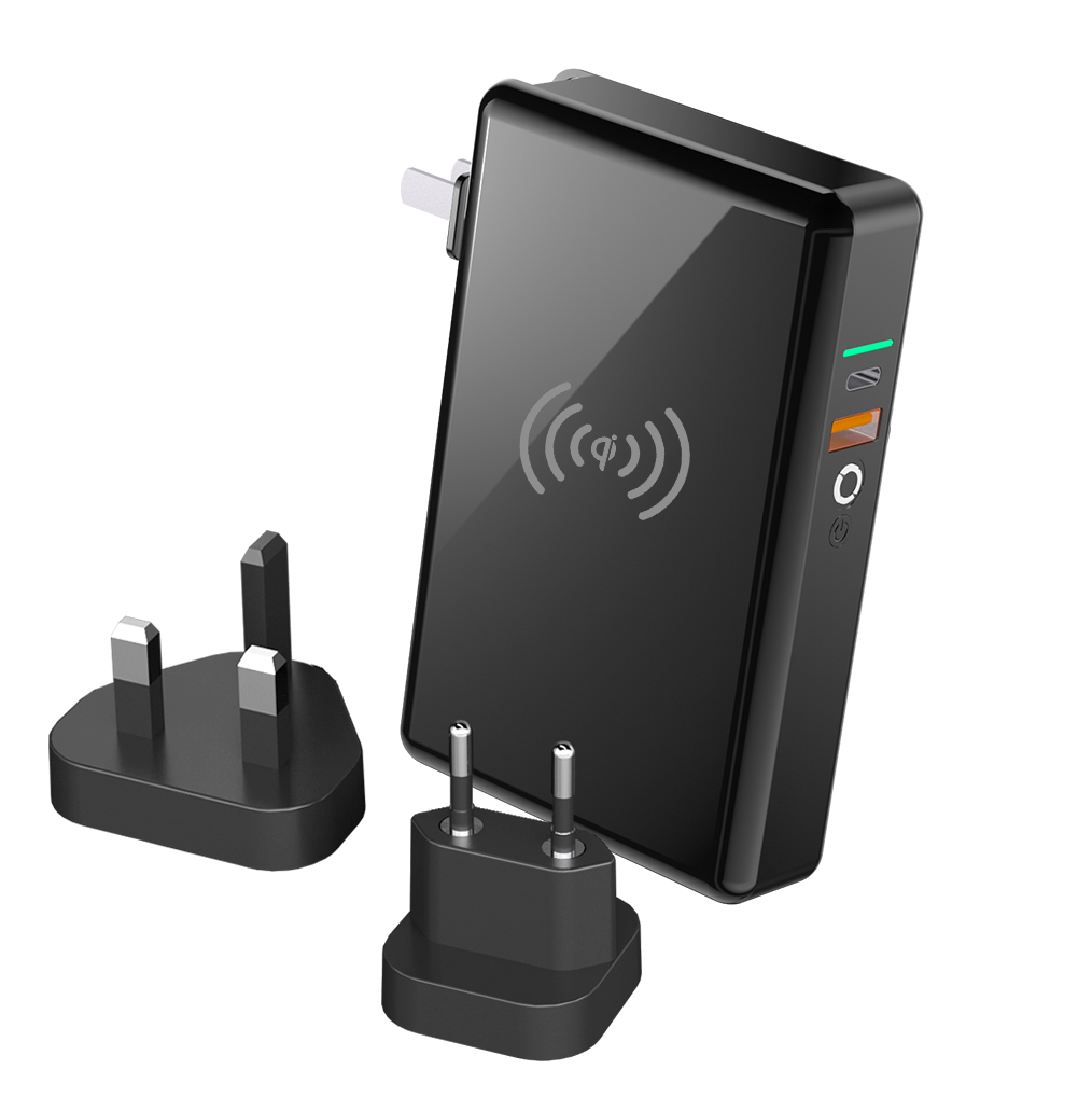 Lithium Battery 15W 10000mAh Qi Wireless Charger Power Bank