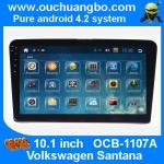 Ouchuangbo VW Santana android 4.2 10.1 big screen dvd radio multimedia suppport