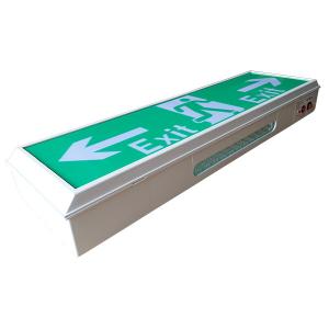 Wholesale IP20 Fire - retardant Industrial Rechargeable Led Exit Signs for office 220V from china suppliers