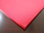 Red Natural Rubber Sheet / Gum Rubber Sheet For Truck Lining Drinking Water