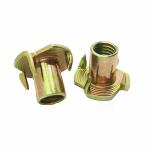 Low Carbon Steel Class 4 5/16'' Wood Tee Nut Yellow Zinc Plated