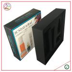 Four Color Printing Black Cosmetic Gift Box Soft Touch Lamination