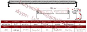 Wholesale 240W Led work lights truck driving lamps/Spot/LED arbeidslys foco faenero Faros LED-BC7240 from china suppliers