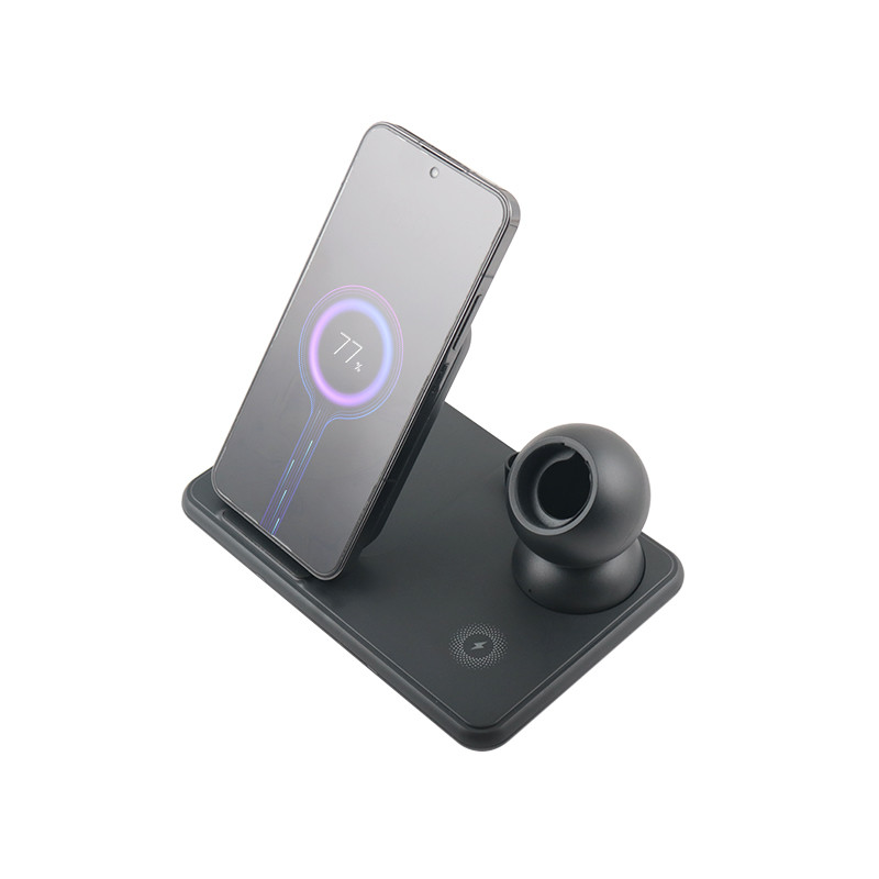 15W Fast Charge Wireless Charging Pad with Working Frequency 100-205KHZ
