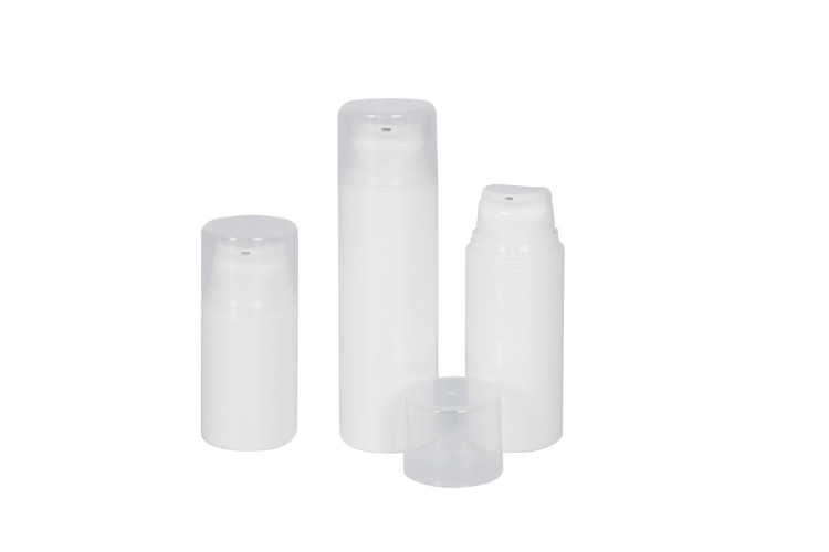 Cylinder PP Airless Bottle Cosmetic Skincare Set For Serum 30ml 100ml