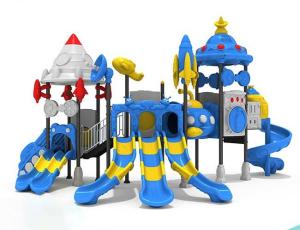 Wholesale OEM Outdoor Playground Safty Equipment Plastic Playhouse Slide For Kids from china suppliers
