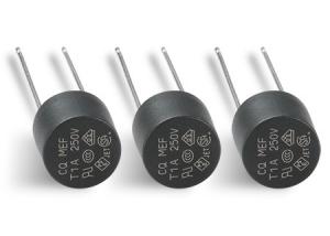 Wholesale Black Cylindrical Low Profile Mini Fuse , 250V 1A Subminiature Fuse from china suppliers