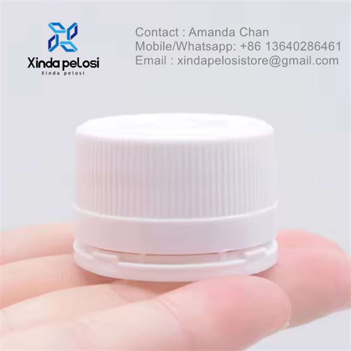 Custom PP PE Plastic Screw Cap For Cosmetic Bottle Juice Bottle Medicine Bottle