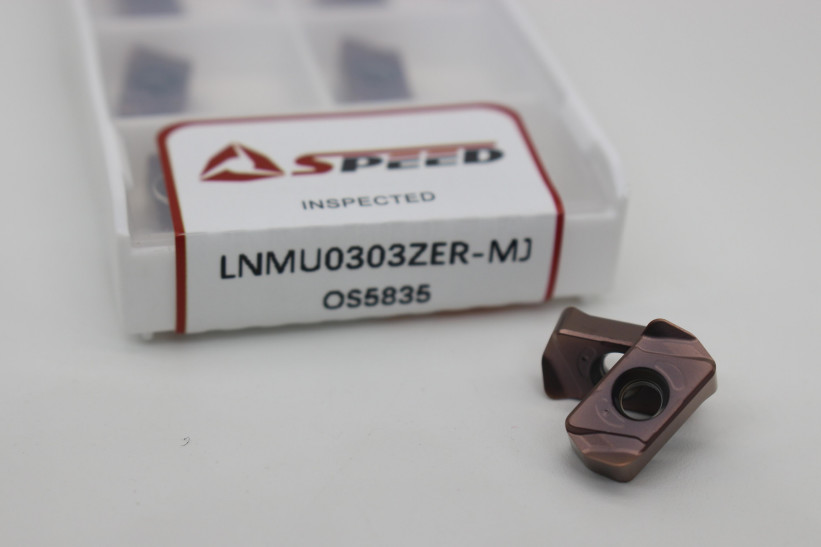 Lnmu0303Zer-Mj Cnc Milling Inserts High Feed Lnmu 0303Zer Mj for Stainless Steel