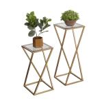 Metal iron casting flower stand planter pot with stand