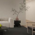 9mm Thickness Carpet Look Porcelain Tile for Floor / Wall Application Wooden