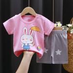 Children's Outfit Sets Leisure Sports Style Suit Boys And Girls Two-Piece Suit
