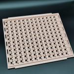 Colorful ESD IC Tray Packaging Anti Static Plastic Transfer Devices