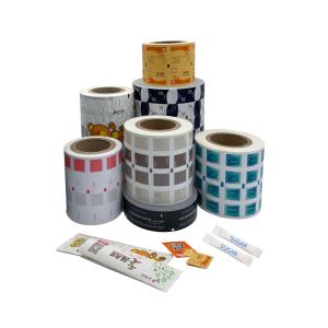 Wholesale Flexographic Printing Sugar Tube Sweetener Sachet Packing in Paper PE Coated Film from china suppliers