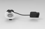 Cutout 68mm 5W Flickerfree Spotlight Bezel Interchangeable Integrated Spotlight