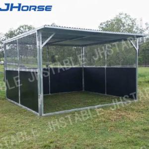 Wholesale Economical Temporary 12ft Horse Stable Box With Pvc Board from china suppliers