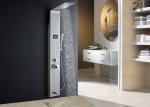 Nickel Brushed Thermostatic Shower Panel Operating Temperature 0 - 100℃ ROVATE