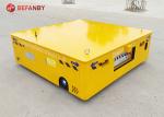 Q235B Steel Wireless Trackless Transfer Cart Battery Driven 25 Tons