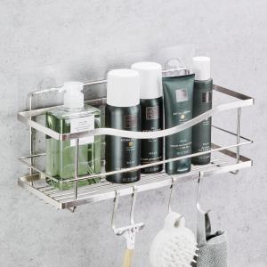 Wholesale Super Easy Installation Sturdy Design Adhesive Shower Organizer for Kitchen and Bathroom from china suppliers