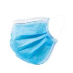 Single Use Non Woven Disposable Antiviral Blue Face Mask