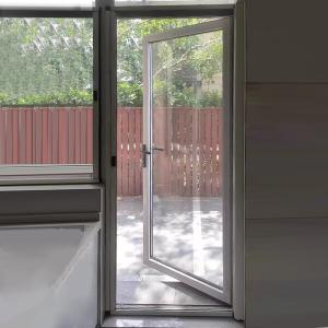 Wholesale 1.1mm Aluminum Alloy Profile Retractable Easy Fit Door Fly Screen from china suppliers