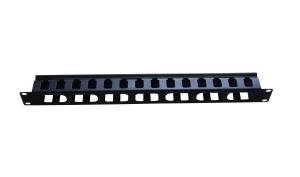 Wholesale Cable Management Panel 19 Inch 1U patch panel fiber optic 1U cable management from china suppliers