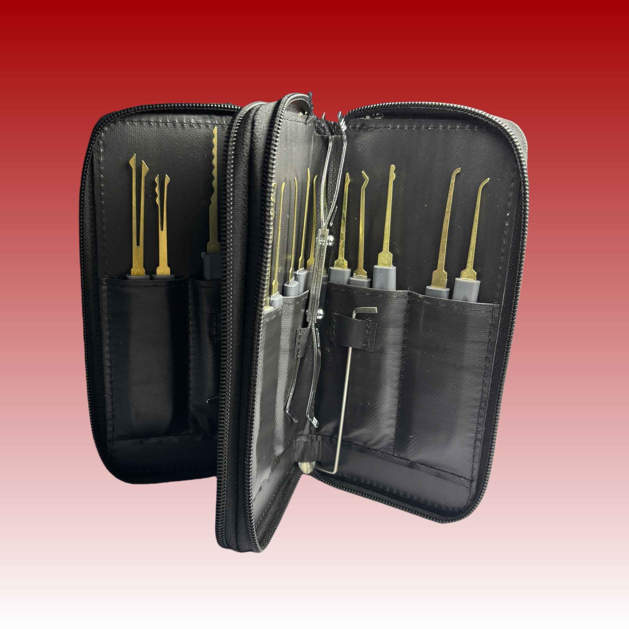 Titanium Locksmith Tool Set 24Pcs Practice Lock Picking Kit Mini