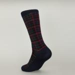 Anti Bacterial Mens Dress Socks For Summer , Black Anti Foul Acrylic Cool Dress
