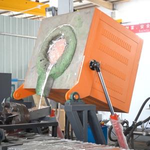 Wholesale 500 Kgs Electric Melting Furnace 850 Degree Celsius Metal Melting Induction Furnace from china suppliers