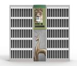 Semi-Outdoor Library Combo Industrial Vending Solutions RFID Access