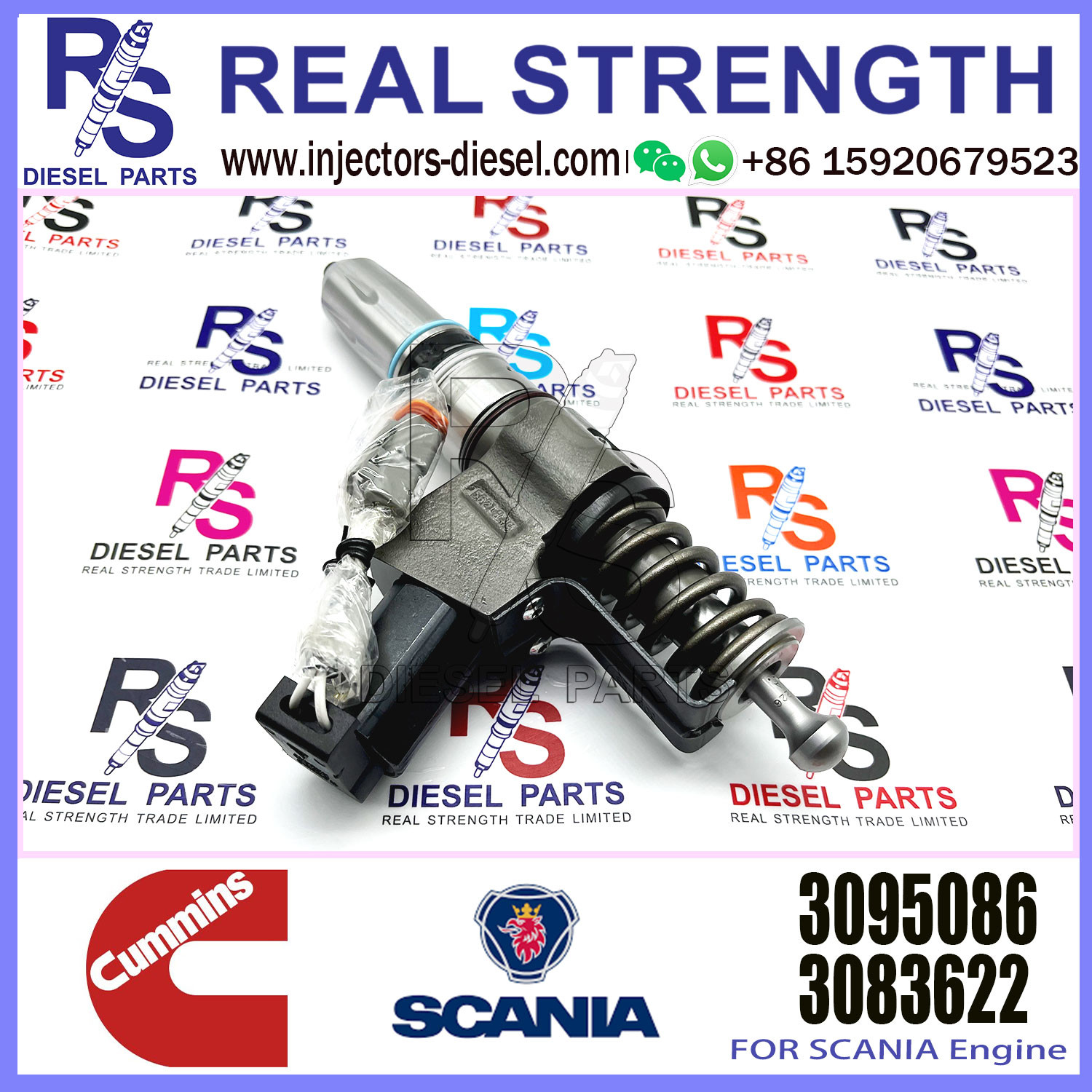 Common Rail Injector N14 Fuel Injector Nozzles 3095086 3411766 3618300 3411767 3083846 3411752 3652541