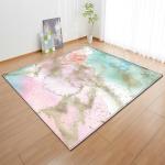 Marble living room carpet, bedroom, dining room floor mat size can be customized