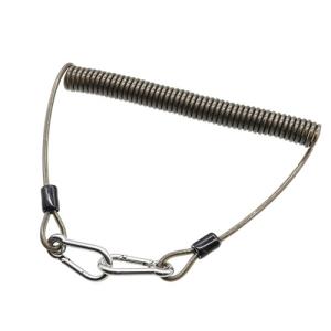 Wholesale Magic Fishing Tool Flexible Coil Lanyard Leash Steel Reinforced Load 50KG from china suppliers