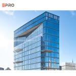 Architectural black and white Glass Curtain Walls for Contemporary Design