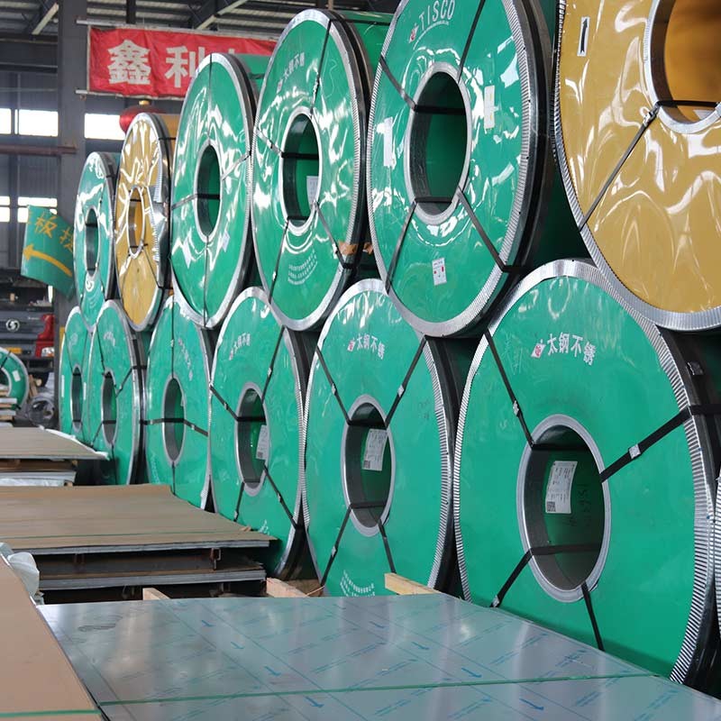 2mm Thick 304 Cold Rolled Stainless Steel Coil 800mm 2B BA Cold Rolled Steel Coil