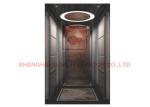 Residential Apartment Machine Room Less Or MR Passenger Lift With Tempered Glass