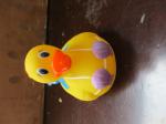 Cute Plastic Weighted Color Changing Ducks For Warning Water Temperature