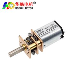 Wholesale Hofon Motor GM12-N20VA Low Rpm With Gear Box DC Metal Gear Motor For Smart Home from china suppliers