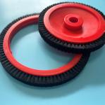 Monforts Stenter Machine Parts Big And Small Red Brush Wheel Black Hair Standard