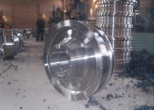 Wholesale Customized single double flange casting wear-resisting train wheel from china suppliers