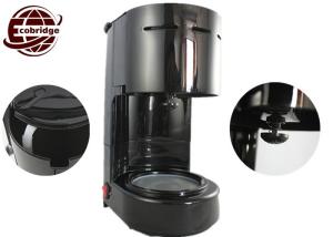 Wholesale 650ml/ 4-6 Cups Electric Drip Coffee Maker Office Home With PP Glass 600W from china suppliers