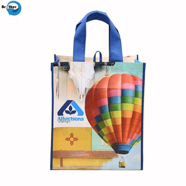 Promotional Heavy Duty 120GSM Glossy Lamination Non Woven PP Woven Fruit
