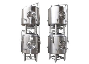 Wholesale 500 L Vertical 304 Stainless Steel Bright Beer Tank , Beer Serving Tanks from china suppliers