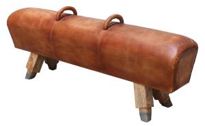 Wholesale 161cm Long Leather Bench Seat Home Vintage Leather Gym Bench from china suppliers