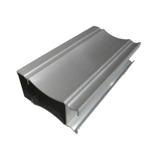High Glossy Brush Silver Anodized Aluminum Profiles Glass Window and Door