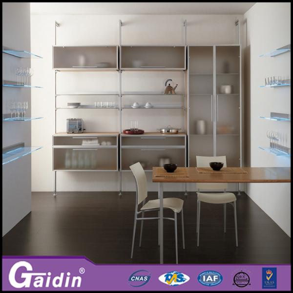 luxury aluminum profile bedroom furniture save space innovative cloth modular