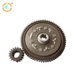 CNC Steel Silver Motorcycle Clutch Parts / Clutch Timing Gear For CD70